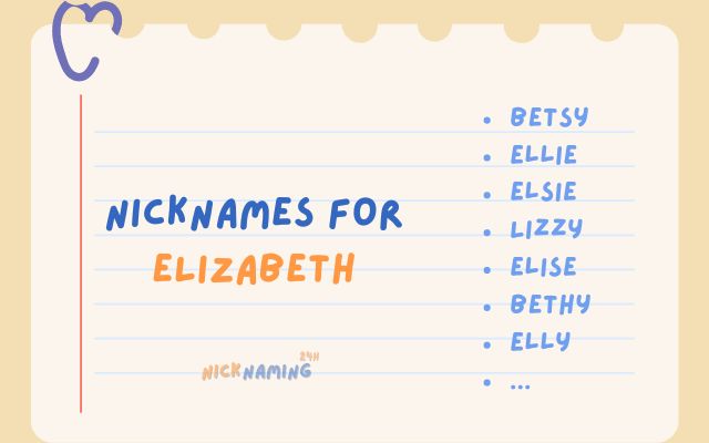 100+ Elizabeth: Creative and Uncommon options