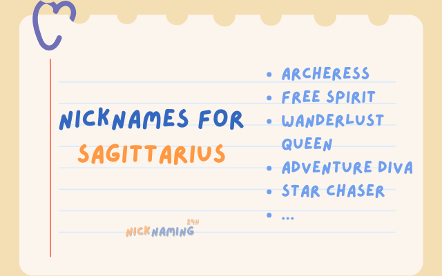 50 Best Nicknames for Sagittarius: Adventurous, Fun & Inspiring