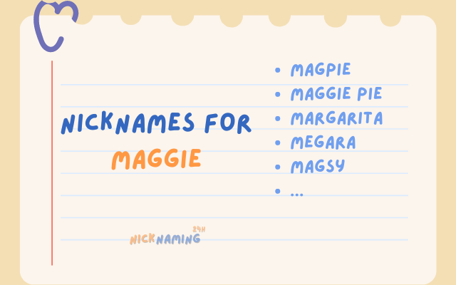 50+ Delightful Nicknames for Maggie to Brighten Your Day