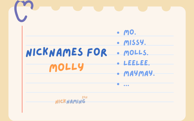 50+ Sweet and Playful Nicknames for Molly