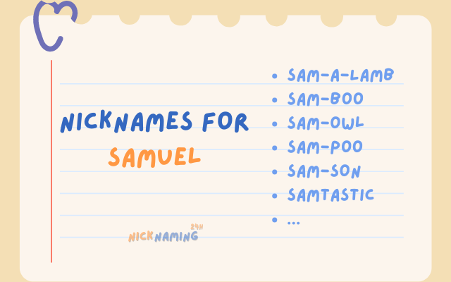 Best Nicknames for Samuel: From Classic to Unique