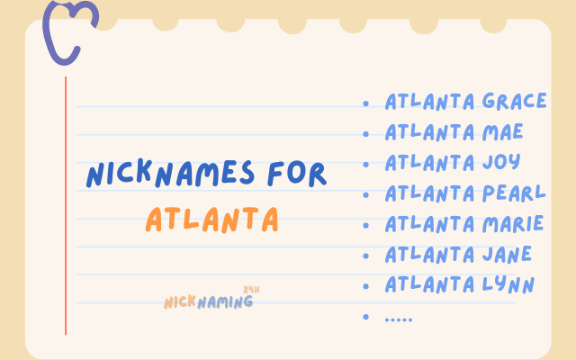 50+ Nicknames for Atlanta: From Classic to Quirky